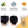 9 Pcs Hair Wax Stick Kit - Wax Stick for Hair for Lace Front - 4 Wig Cap - 2 Elastic Bands for Melting Lace - Hair Styling Comb