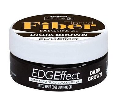 MAGIC   EDGEffect Tinted Fiber Edge Control Gel 1 oz (Dark Brown)