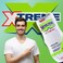 Xtreme Hair Gel Squeeze(Transparent) 17.64oz (Pack of 2) with Complimentary Comb - Extreme Hold Wetline Xtreme Styling Gel for Hair