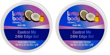 Lottabody 24Hr Edge Gel Control Me, 2.25 Ounce (Pack of 2), White