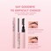 Eyebrow Wax Brow Gel - Eyebrow Styling Wax for Feathery &amp; Fluffy &amp; Brow Freeze, Long Lasting Waterproof Clear Eyebrow Gel (Transparent)