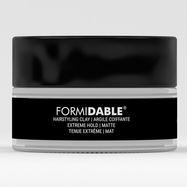 Helium Formidable Hair Clay 3.5 Oz &ndash; Extreme Hold   Matte Finish &ndash; Naturally Derived