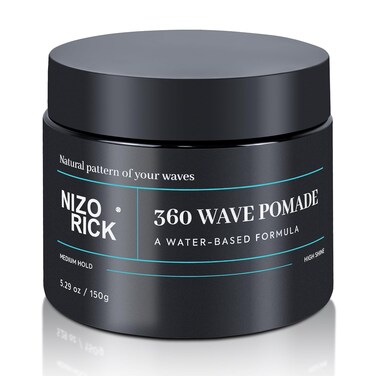 Men's 360 Wave Pomade Hair Styling Pomade Hair Pomade for Men Strong Hold and Layered Waves(150g/5.29oz)