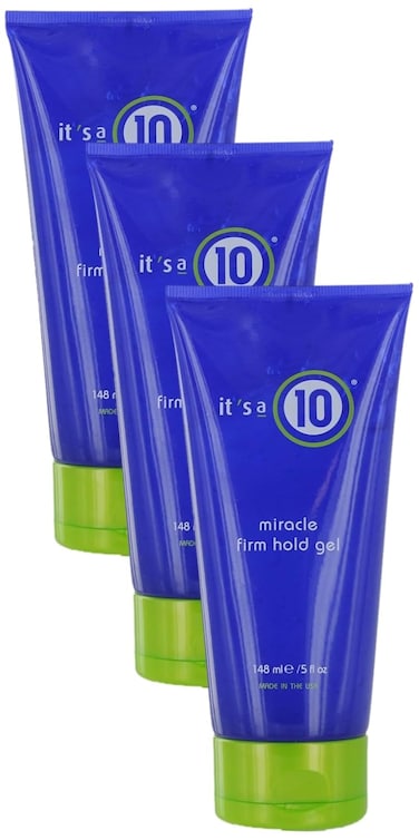 Miracle Firm Hold Gel Unisex by It'S A 10, 5 Ounce (Pack of 3)