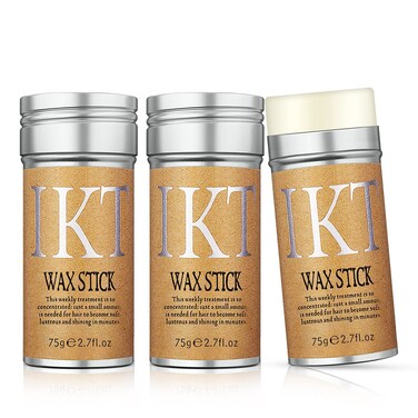Wax Styling Stick for Non-Greasy Hair Pomade with Strong Hold, Floral Scent - For Hair - 3 PCS