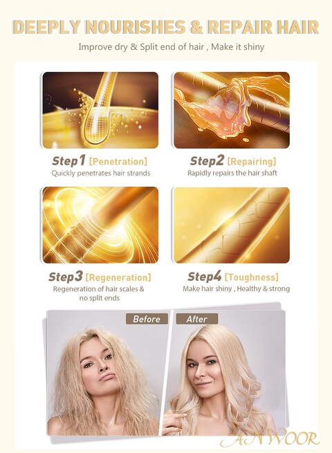 AnWoor Hair Wax Stick for Flyaways - Hair Bun Maker and Smoothing Pomade for Kids, Women and Girls - 1 PCS
