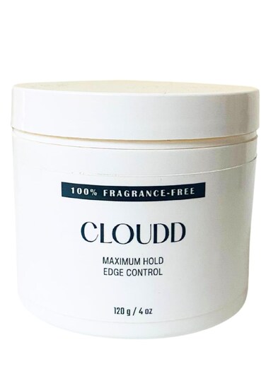 CLOUDD Fragrance-Free Maximum Hold Edge Control, 100% Fragrance-Free and Essential Oil-Free, Unscented