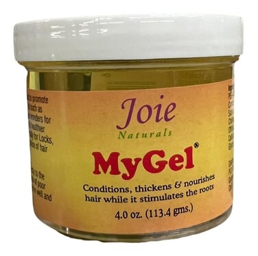 Joie Naturals MyGel Hair Gel for Women Edge Control Braiding Gel &ndash; 4Oz Hair Gel for Men &ndash; Gel for Curly Hair Enriched with Plant Oils, Herbal Extracts &ndash; Nourishing Styling Gel for Braids,