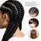 Hair Styling Gel, 50g - Twist and Lock Edge Control for Curly, Braids, Locs, Twists, Cornrows, Wavy or Kinky Hair, No White Residue, Extreme Hold &amp; Reduces Frizz