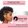 Braid Gel, Twist Lock Edge Control Gel for Hair Defining, Curly Hair Favorite, No White Residue, Extreme Hold &amp; Reduces Frizz for Braids, Locs, Twists, Cornrows, Wavy or Kinky Hair, 100g