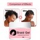 Braid Gel, Twist Lock Edge Control Gel for Hair Defining, Curly Hair Favorite, No White Residue, Extreme Hold &amp; Reduces Frizz for Braids, Locs, Twists, Cornrows, Wavy or Kinky Hair, 100g