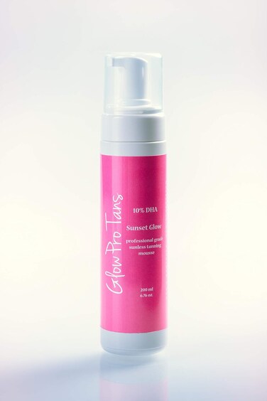 Professional Strength Tanning Mousse - 10% DHA - Spray Tan In A Bottle - Dark Self Tanner - Salon Airbrush Tan
