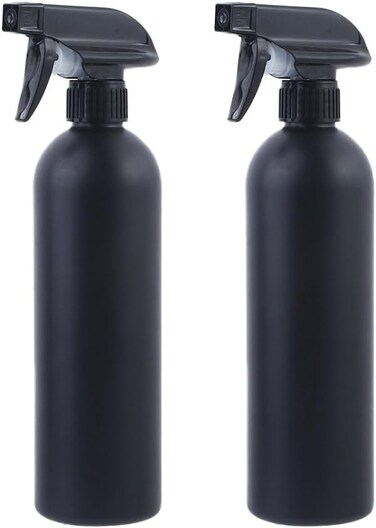 Vctitil 2pcs Hair Dye Mist Bottle 500ml Empty Bottle Styling Tool Alcohol Dispenser Water Sprayer Barber Refillable Bottle Fine Mist Spary Bottle