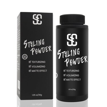 SOVONCARE Hair Styling Powder, Matte Natural Look for Men &amp; Women, Hair Volumizer with Medium Hold, Long Lasting, Easy to Apply, No Sticky Residue, 1.05oz (Pack of 1)