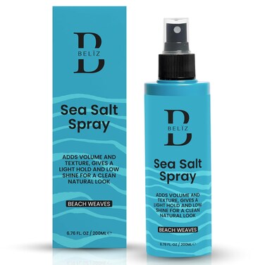 Sea Salt Spray for Hair Men &amp; Women - Beach Waves &amp; Volume - Hair Texturizing Spray with Organic Ingredients - Light Hold, No Crunch - 8.5 oz