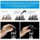 Hair Building Fibers for Thinning Hair with Spray Applicator Pump Nozzle - Natural &amp; Undetectable,Instantly Thicker Fuller Hair Conceals Hair Loss 30 Sec,4 Shades for Men &amp; Women,27.5g (Black)