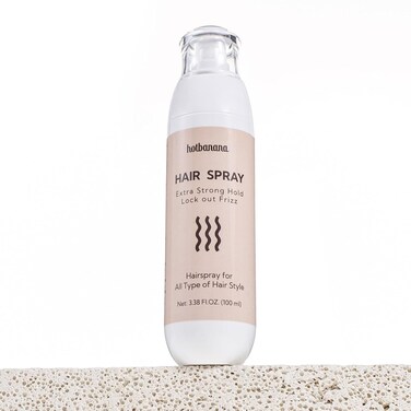 hotbanana Hairspary Extra Hold, Hair Spray for All Type Hair Windproof Hairspray 3.38 fl.Oz Long Lasting Hairspary Creates Volume Frizz Control Strong Hold Hairspray