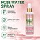 6.8Fl.oz Rose Water Hair Spray for Scalp Moisturizing, Natural Loc Gel for Retwist, Rosewater for Hair Refreshing