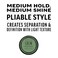 American Crew Men's Hair Forming Cream, Like Styling Gel with Medium Hold &amp; Shine, Travel Size, 1.7 oz