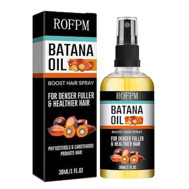 Batana Oil Boost Hair Spray Hair Oli for Damaged Hair 4.3 Oz