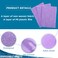 50 Pieces 31 x 70 Inches Disposable Bed Sheets Waterproof Bed Cover Massage Table Sheet Non-woven Fabric for Spa, Beauty Salon, Hotels (Purple)