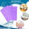 50 Pieces 31 x 70 Inches Disposable Bed Sheets Waterproof Bed Cover Massage Table Sheet Non-woven Fabric for Spa, Beauty Salon, Hotels (Purple)