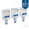 Georgia-Pacific-43822 Pacific Blue Ultra Antimicrobial Foam Soap Refills for Automated Touchless Soap Dispenser, Dye and Fragrance Free, 3 Bottles/Case