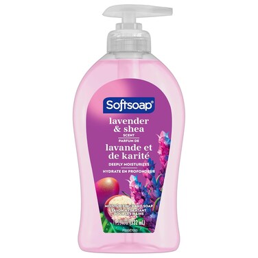 Softsoap Lavender &amp; Shea Scent Liquid Hand Soap, Moisturizing Liquid Hand Soap, 11.25 Ounce, 6 Pack