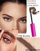 Waterproof Tinted Brow Gel Kit-Brunctte Thickening Eyebrow Mascara Gel &amp; Clear Setting Brow Glue,Brow Filler Dye Brow Lift Fast Sculpt,Long Lasting Eye Makeup for Women,Light Medium Dark Brown-Set 06