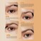 Eyebrow Pomade for Women,Long Lasting Waterproof Eyebrow Kit Makeup with Dual Color Eyebrow Pomade and Dual-ended Eyebrow Brush,Create Natural Brow Makeup(Dark Brown + Black)