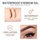 Erinde Waterproof Tinted Brow Gel, Long-lasting Eyebrow Shaping Makeup Gel, Liquid Thickening Brow Mascara, Smudge-Resistant, Flake-Resistant, Volumizing Enhance Brow Mascara, 04 Medium Brown