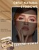 Eyebrow Powder Makeup Kit-3 Colors Eye Brow Tinting Powder Palette for Women Eyebrows Long-Lasting Waterproof, Dark Light Black Brown Brow Filler, Enhance &amp; Define Brows, With Mirror, Brow Tool-Set 03