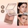 FelinWel Highlight &amp; Contour Makeup Palette - Long-Lasting Matte Shimmer Highlighter Palette and Bronzer Powder for Effortless Blending-02 Warm
