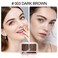Waterproof Eyebrow Powder,2 Shades Eye Brow Palette with Brush,Long Wear Eyebrow Makeup,Eyebrow Filler