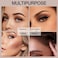 Waterproof Eyebrow Powder,2 Shades Eye Brow Palette with Brush,Long Wear Eyebrow Makeup,Eyebrow Filler