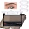 Kaely 2 Color Eye Brow Powder Makeup Kit,Eyebrow Contour Palette for Beginners,Brow Stamp Stencils Kit,Eyebrows Waterproof Gel with Brush,maquillaje para cejas,04 Light Brown+Dark Brown