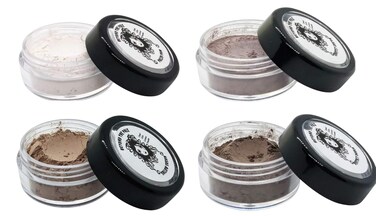 DEAD GIRL Contour Powder Goth Cosplay Foundation Makeup Collection for Very Pale Skin Tones (4-pack - Pallid Pam, Ghastly Greta, Sallow Susan, Deathly Darla)