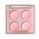 Matte Blush Powder Palette, Blending Mood Cheek, 4 Blendable Shades Korean Fairy Pink Blusher in Lightweight Smooth Powder, Vegan Makeup (Taro 2#, 1.84 ounces)