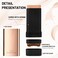 2 In 1 Anti Wrinkle Foundation Stick, Korea Flawless Eraser Foundation Stick- Hydrating Lightweight, Double Head Foundation Make Up Stick with Brush,Multi-Use Face Makeup Contour Stick(Natural, 1PC)