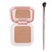 MEICOLY Contour Palette,Shimmer Highly Pigmented Face Powder,Silky Smooth Long-Lasting Delicate Contour Powder Face Contouring Makeup Kit with Brush and Mirror,02 Nude Brown