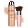 Flawless AirBrush Foundation High Coverage Foundation Smooth Creamy Matte Spray Foundation Makeup Kit For Mature Skin With Natural Nude Finish #Beige