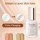 Foundation 4 in 1 - Medium Spectrum with SPF 50+,Multi-Use Liquid Makeup,Color Changing,Hydrating&amp;Concealer&amp;Sun Protection&amp;Primer,Lightweight for Gym,Sports.