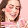 Boobeen Liquid Blush for Cheeks, Buildable &amp; Blendable Face Blusher, Cheek Stamp Blush with Heart-shaped Applicator, Lightweight Air Cushion Blush for Velvet Matte Finish