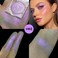 Purple Diamond Highlighter Makeup, Duochrome Shimmer Highlighter Makeup Powder, Long Lasting Lavender Iluminadores De Maquillaje for Face Cheeks Body, Sparkly Shiny Face Illuminator for All Skin, #02