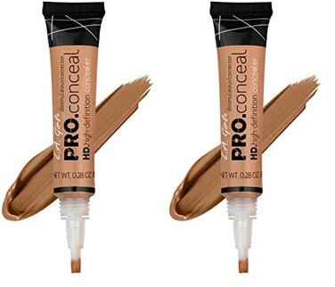 L.A. Girl HD Pro.Conceal, Cool Tan GC980 (Pack of 2)