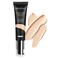 Matte Oil Control Concealer Foundation Flawless Soft Long Lasting Foundation Makeup,Waterproof Full Coverage Face Makeup Strong Concealer Foundation for Oily Acne Skin (#102 Nude)