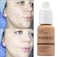 PHOERA Foundation,Flawless Soft Matte Oil Control Liquid Foundation Full Coverage Face Makeup. (103# Warm Peach)