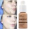 2 Pack PHOERA Foundation 104# Buff Beige and 105# Sand,Soft Matte Oil Control Liquid Foundation.