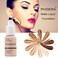 PHOERA Foundation, Flawless Soft Matte Liquid Foundation Makeup for Women. (107# Hone)