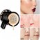 Mushroom Head Air Cushion CC Cream Foundation Cover Concealer Makeup Moisturizing Brightening Pigment Liquid Foundation, Even Skin Tone Makeup Base BB (#Nude)